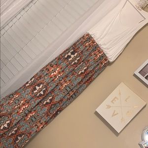 Tribal maxi dress